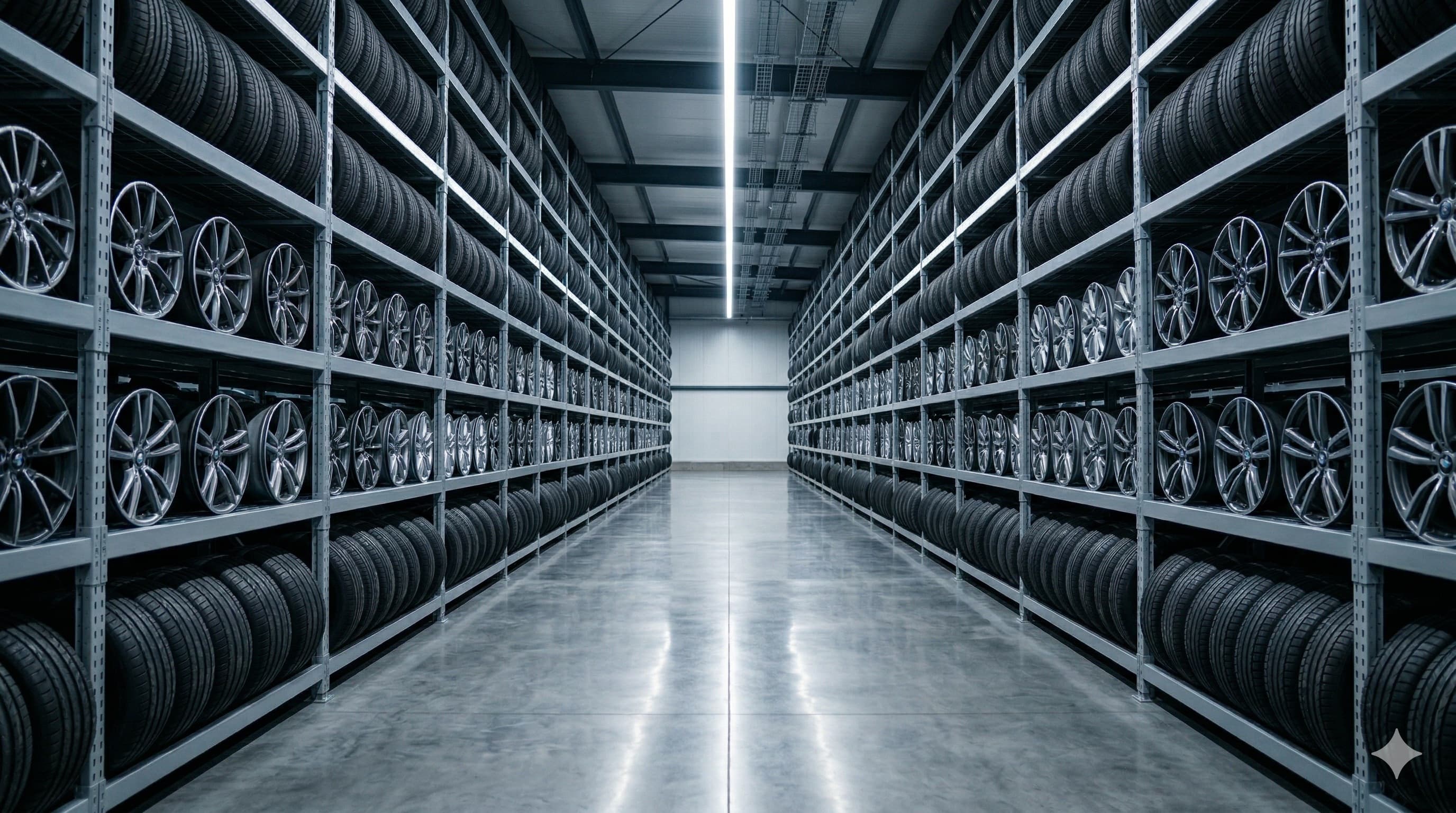 Klimatisiertes Reifenlager mit 500 Stellplätzen – AS Reifenservice Bad Krozingen